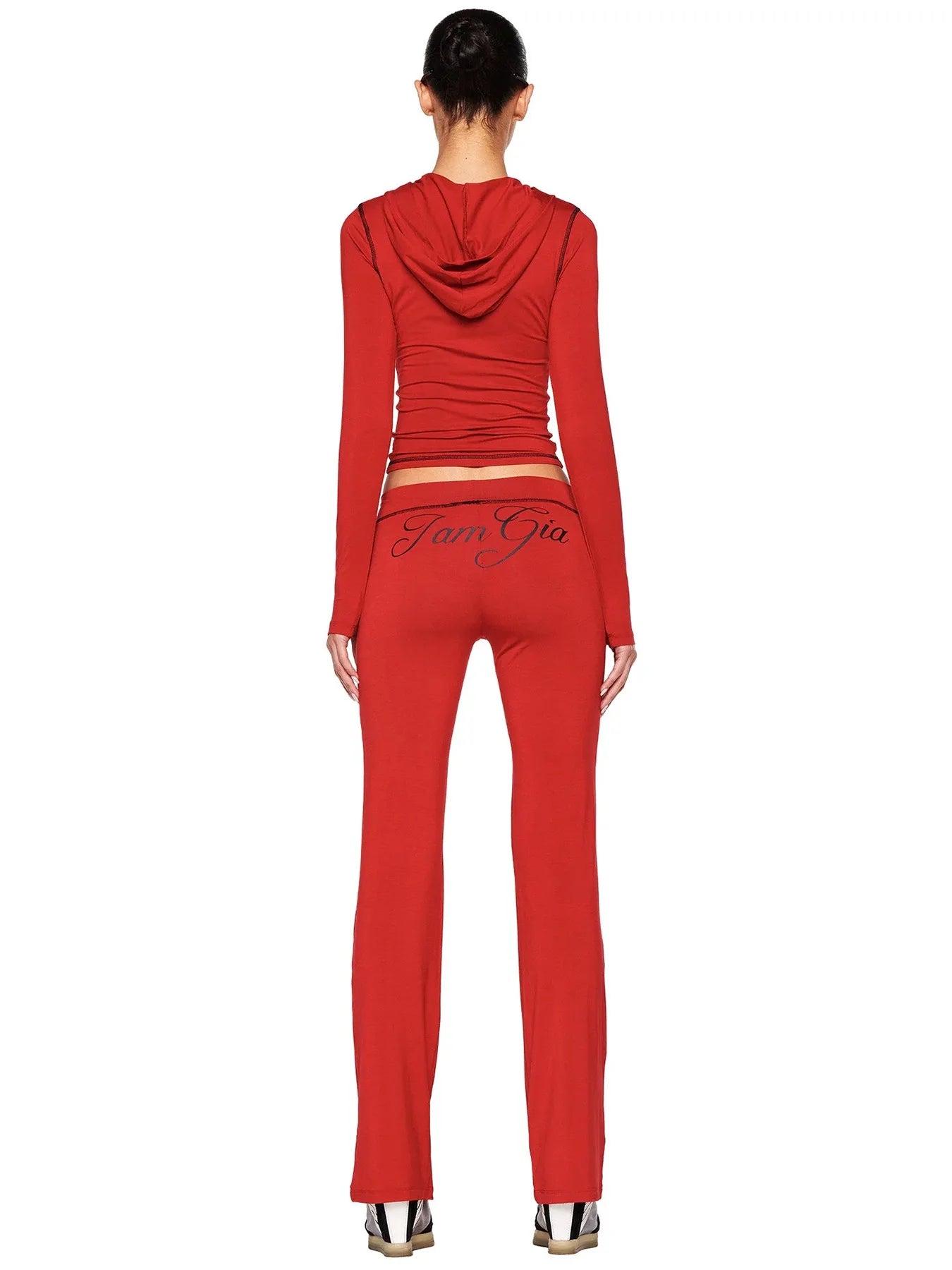 Women's Zebra Print 2-Piece Tracksuit Set – Zip Hoodie & Jogger Pants