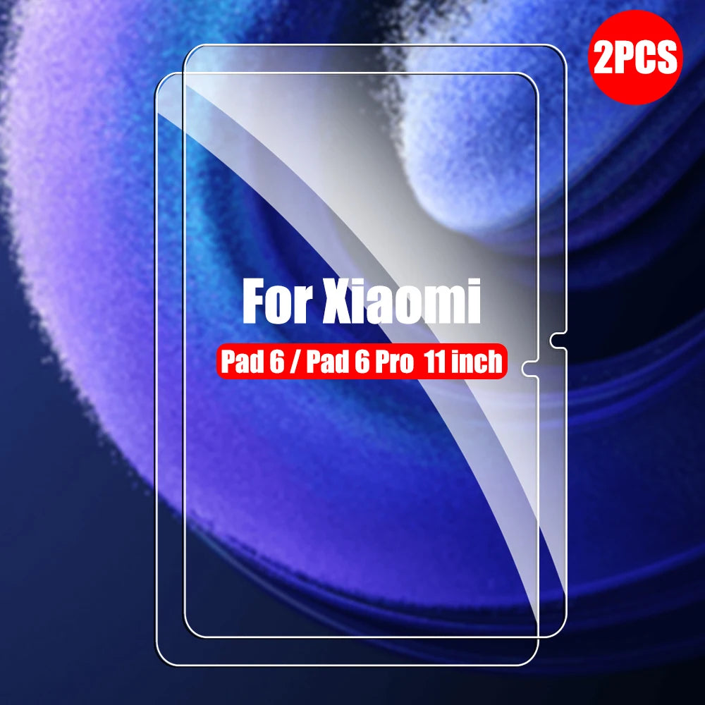 2-Pack Tempered Glass Screen Protector for Xiaomi Mi Pad 5 & Mi Pad 6
