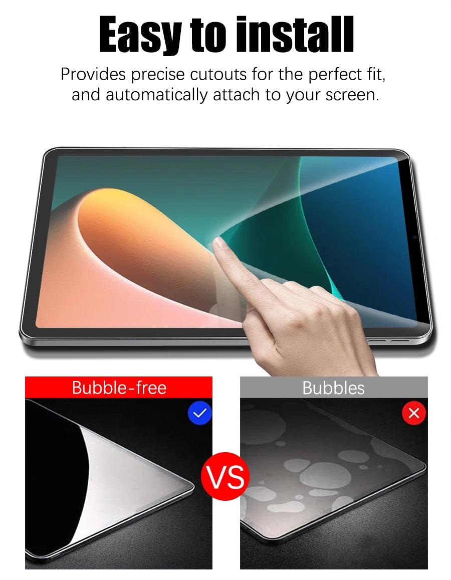 2-Pack Tempered Glass Screen Protector for Xiaomi Mi Pad 5 & Mi Pad 6
