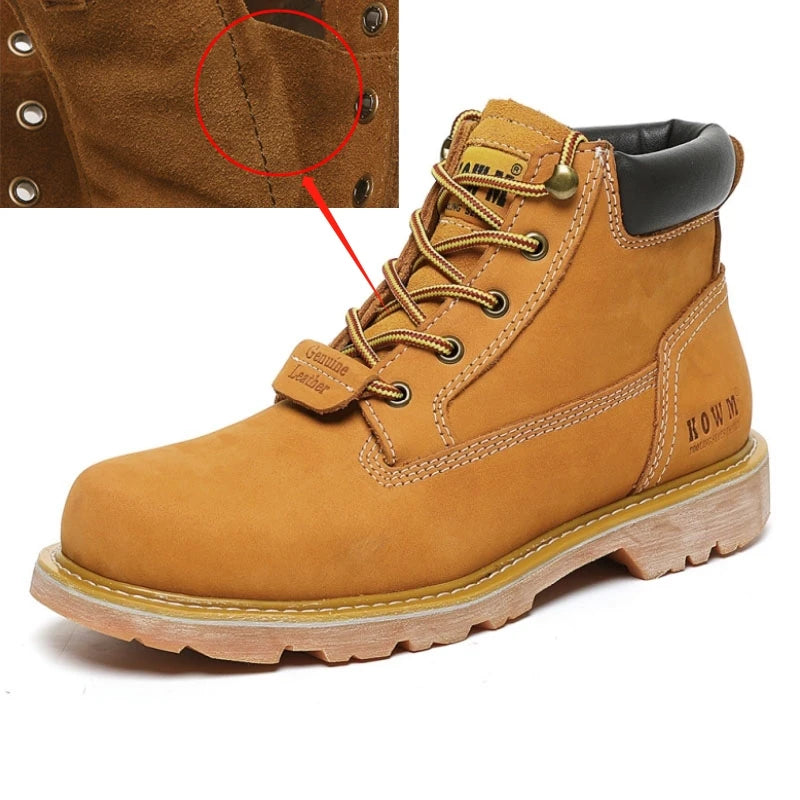 Classic Genuine Leather Men's Hiking & Work Boots