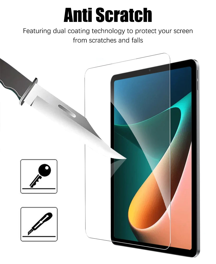 2-Pack Tempered Glass Screen Protector for Xiaomi Mi Pad 5 & Mi Pad 6