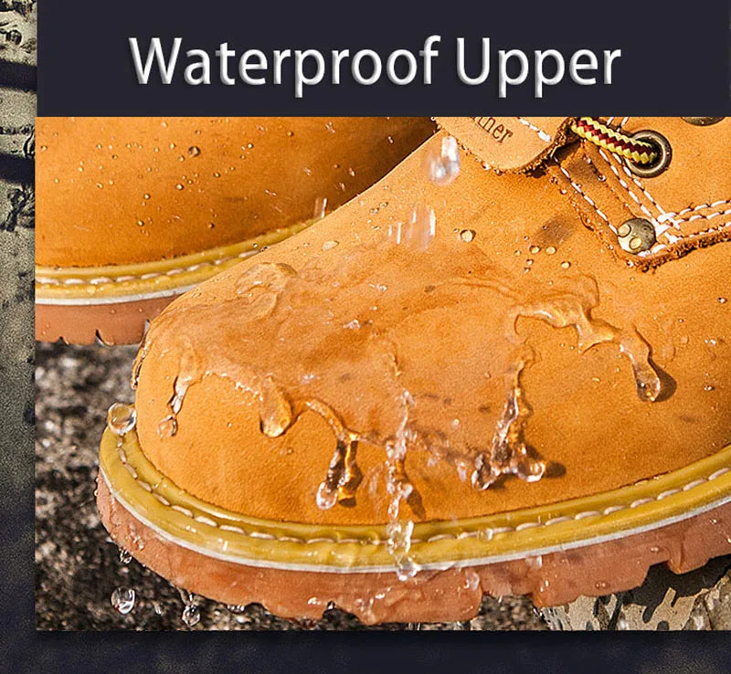 Classic Genuine Leather Men's Hiking & Work Boots