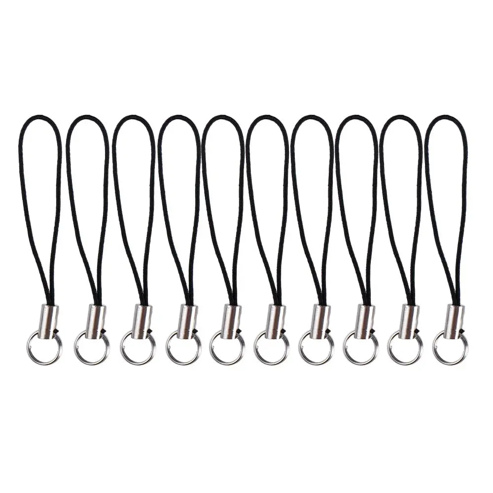 10-Pack Phone Wrist Straps & Keychain Lanyards