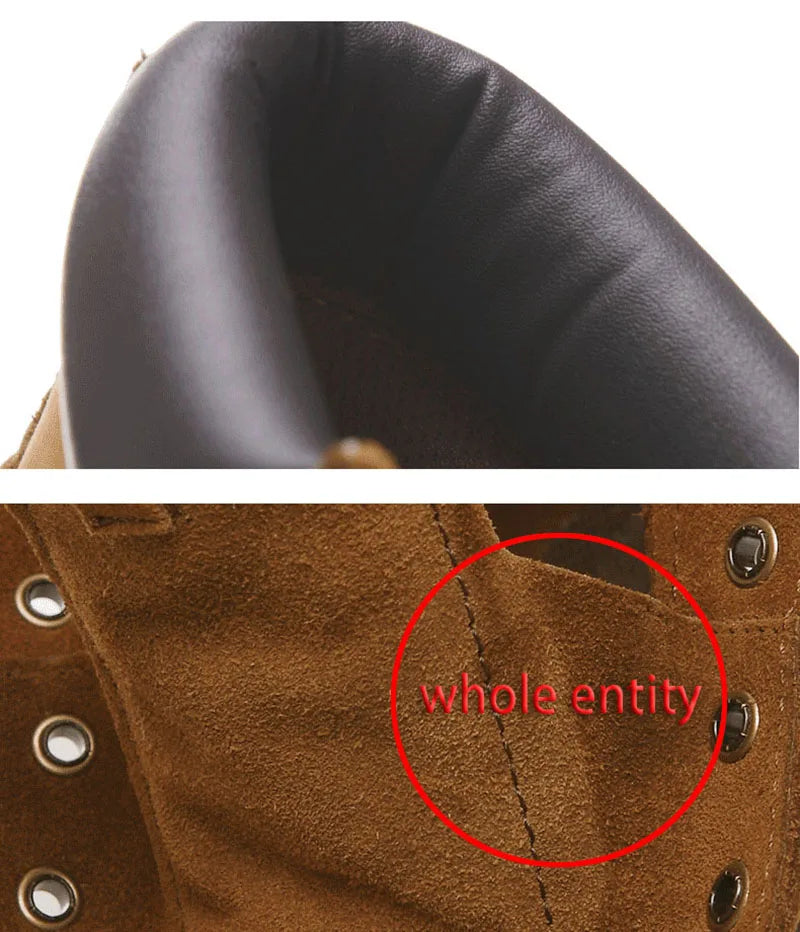 Classic Genuine Leather Men's Hiking & Work Boots