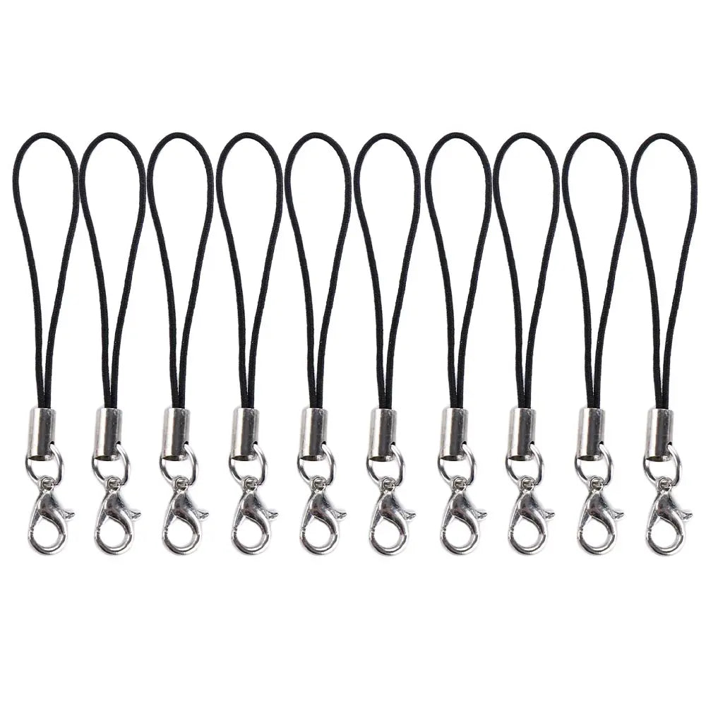10-Pack Phone Wrist Straps & Keychain Lanyards